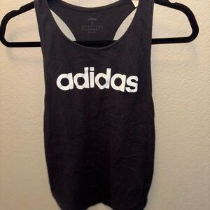 Adidas Women’s Small Black Racerback Tank Athletic Workout